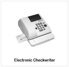 Electronic Checkwriter