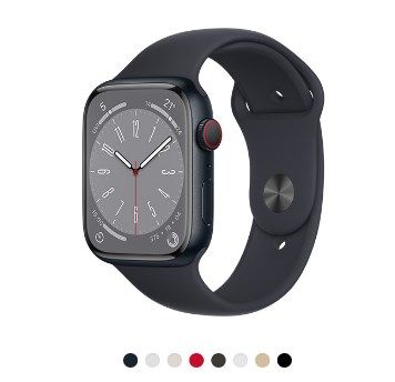 Apple Watch 8 GPS Sport band 41mm 鋁金屬錶殼運動錶帶  41毫米 [香港行貨]