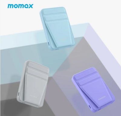 MOMAX IP109 Q.Mag Power 9 5000mAh Charger Stand 磁吸無線充流動電源連支架 [香港行貨]