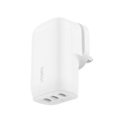 Belkin BoostCharge 3 Port USB-C Wall Charger with PPS 67W #WCC002MYWH [香港行貨]