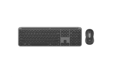 Logitech MK950 Signature Slim Bluetooth Keyboard + Mouse Combo English 藍牙鍵盤滑鼠組合 英文版 [香港行貨] #LGTMK950ENGGY #LGTMK950ENGWH 