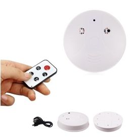 Smoke Detector DVR Camera with Remote Control (TF card supported