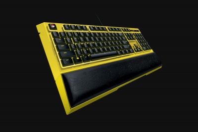 Razer Ornata Expert Pikachu Limited Edition - US Razer Keyboard | 寶可夢 – 皮卡丘限定版 – 背光鍵盤 [香港行貨]