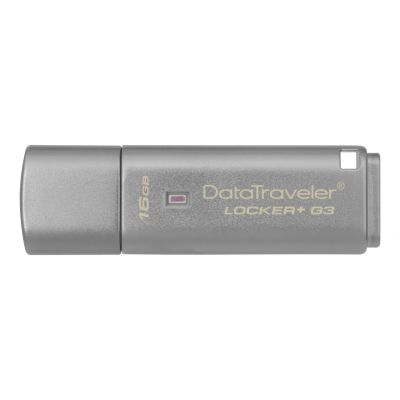 Kingston DT Locker+ G3 16GB USB3.0 加密 USB 隨身碟 #DTLPG3/16G-2 [香港行貨]