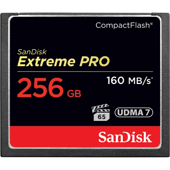 Sandisk Extreme PRO 256GB CF (GC) 160MB 記憶卡 #SDCFXPS-256G-2 [香港行貨]