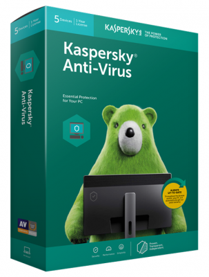 Kaspersky 卡巴斯基 Anti-Virus 防毒軟件 5 User 3 Years (5u3y) #SOF2020KAV5U3Y [香港行貨]