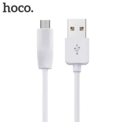 HOCO X1 Micro USB Charging Cable 閃充 充電數據線 1M - WH #6957531032038 [香港行貨]