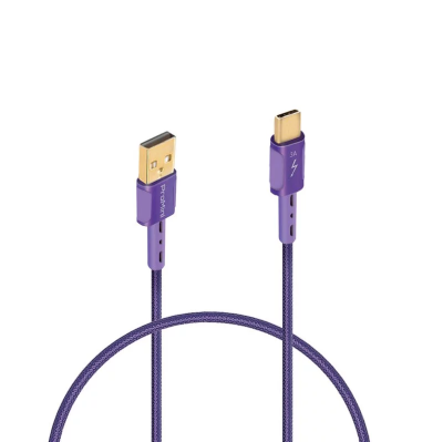 Magic-Pro ProMini Type-C to USB Charging Cable 快充銅製數據傳輸線 120cm - PUR #PM-CBCA120PP [香港行貨]