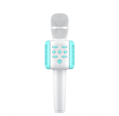Wekome D23 BT Wireless Microphone Speaker K歌寶 藍牙音箱 麥克風 K歌神器 - WH/BL #D23K [香港行貨]