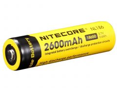NITECORE 18650 2600mAh Battery 電池 (NL186) - ee #NL186-2 [香港行貨]
